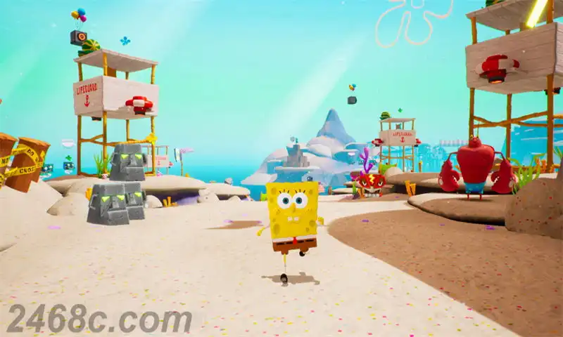 海绵宝宝：争霸比基尼海滩.SpongeBob SquarePants: Battle for Bikini Bottom – Rehydrated | PS4游戏