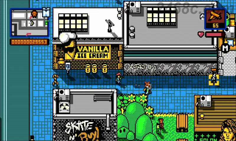 ss_9f02e2697a39742690e4d0009b35d81cc769a657.1920x1080.webp 荒野老城 DX.Retro City Rampage DX | PS4游戏