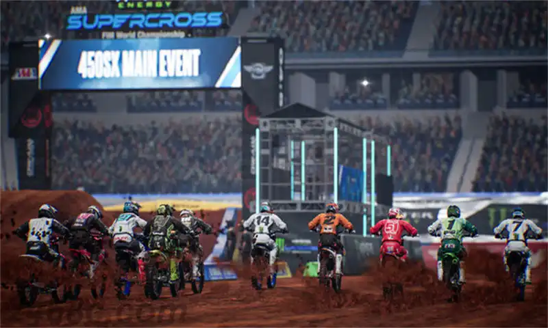 野兽越野摩托车：官方游戏5.Monster Energy Supercross: The Official Videogame 5 | PS4游戏