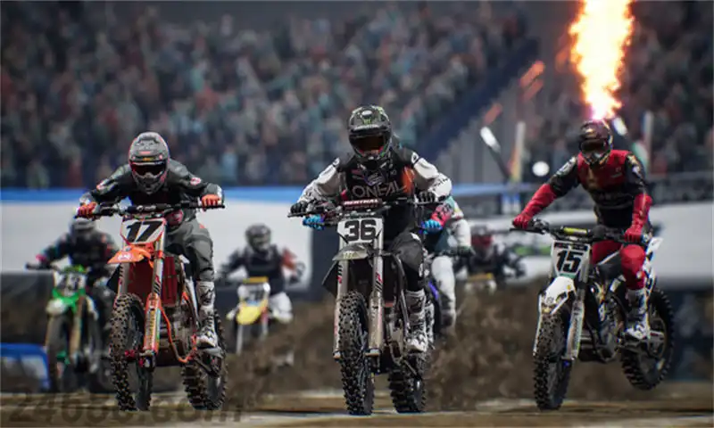 野兽越野摩托车：官方游戏5.Monster Energy Supercross: The Official Videogame 5 | PS4游戏