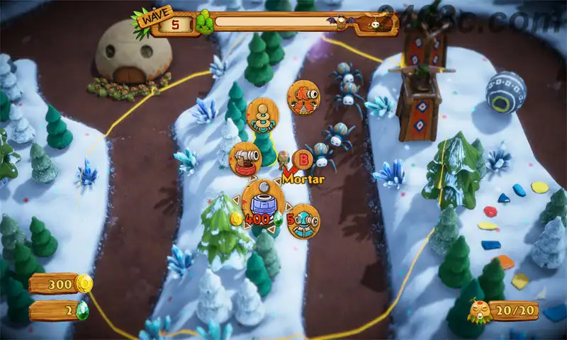 ss_363215729a9495bb857ec6827ca914820b3fbf26.1920x1080.webp 像素垃圾:妖怪2.PixelJunk Monsters 2 | PS4游戏