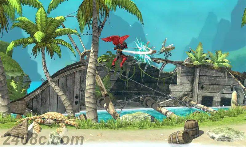 红鹰战士：传说之翼.Krut：The Mythic Wings | PS4游戏