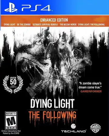 消逝的光芒：信徒 – 加强版. Dying Light: The Following – Enhanced Edition | PS4游戏