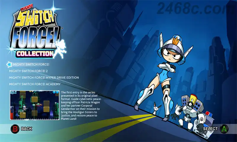 变形女警合集.Mighty Switch Force! Collection | PS4游戏