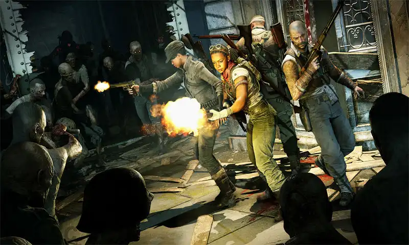 僵尸部队4：亡灵大战.Zombie Army 4: Dead War | PS4游戏