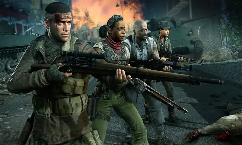 僵尸部队4：亡灵大战.Zombie Army 4: Dead War | PS4游戏