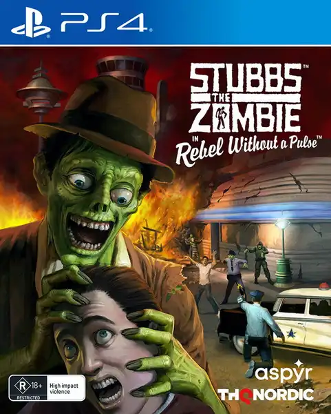 僵尸斯塔布斯.Stubbs the Zombie in Rebel Without a Pulse | PS4游戏