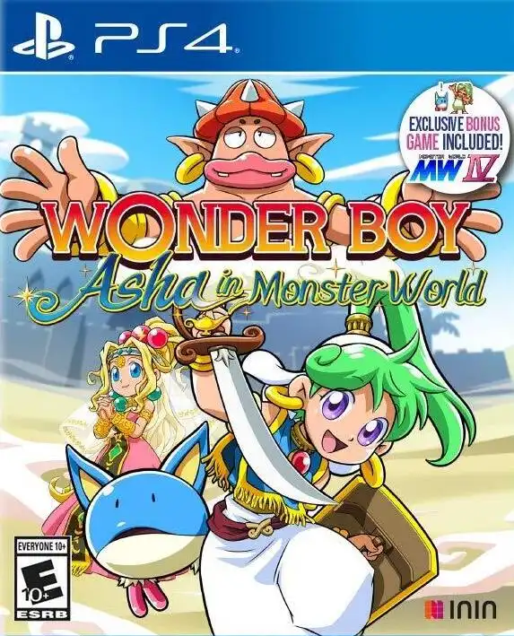 神奇小子・爱莎在怪物世界.WONDER BOY ASHA in Monster World | PS4游戏