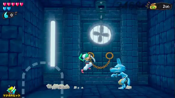 神奇小子・爱莎在怪物世界.WONDER BOY ASHA in Monster World | PS4游戏