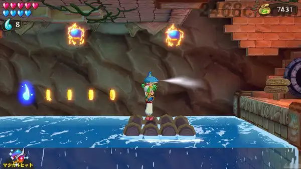 神奇小子・爱莎在怪物世界.WONDER BOY ASHA in Monster World | PS4游戏
