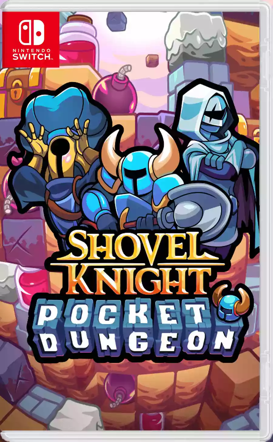 铲子骑士:口袋地下城Shovel Knight Pocket Dungeon+更新2.0.3+DLC Switch NSP中文