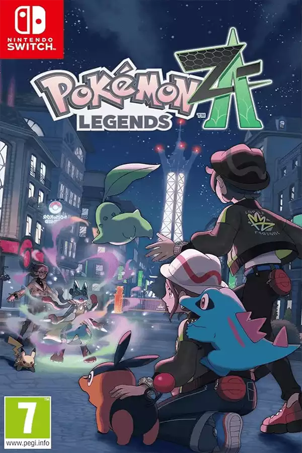 宝可梦传说 Z-A Pokémon Legends: Z-A+更新v65536 Switch NSP XCI 中文