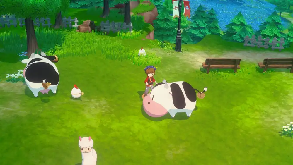 《牧场物语 来吧！风之繁华集市 STORY OF SEASONS: Grand Bazaar》风力系统×集市经营×中文完整版