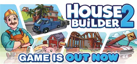 《房屋建筑商 2 House Builder 2》低多边形建造沙盒+开放世界施工体验+中文版