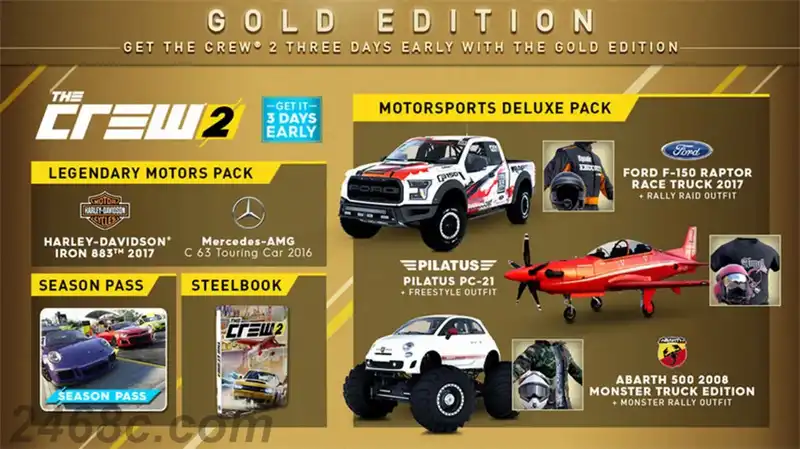 飙酷车神2.The Crew 2 | PS4游戏