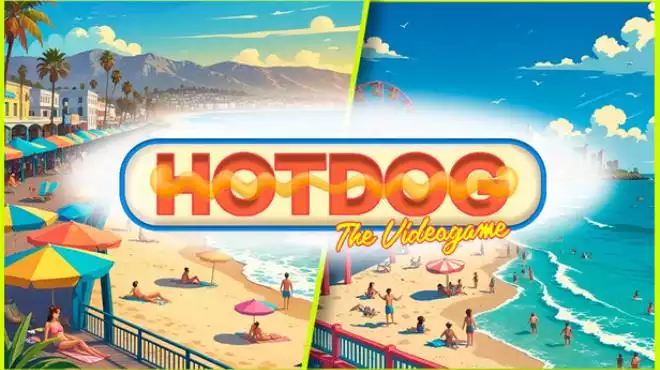 《热狗:电子游戏 Hotdog: The Videogame》海滩快餐模拟+合作经营 高压时间挑战 中文版