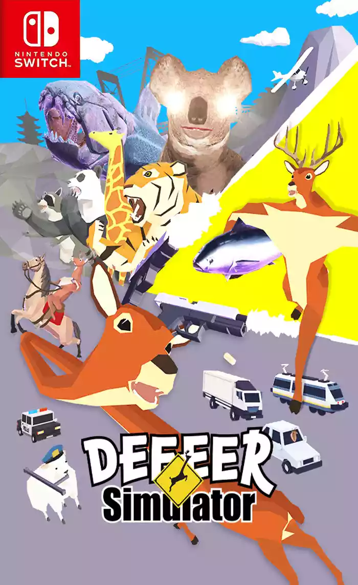 非常普通的鹿DEEEER Simulator: Your Average Everyday Deer Game+更新6.4.2+DLC Switch NSP中文