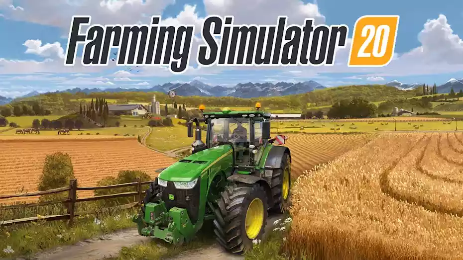 模拟农场 2020 Farming Simulator 20+更新1.1.12.0 Switch NSP中文