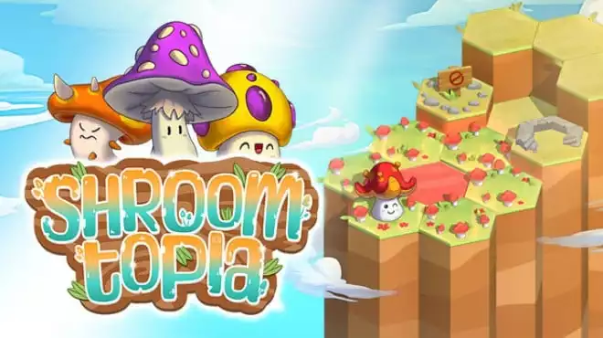 《蘑菇乐园 Shroomtopia》｜六边形解谜·创意工坊·治愈系休闲游戏 中文版