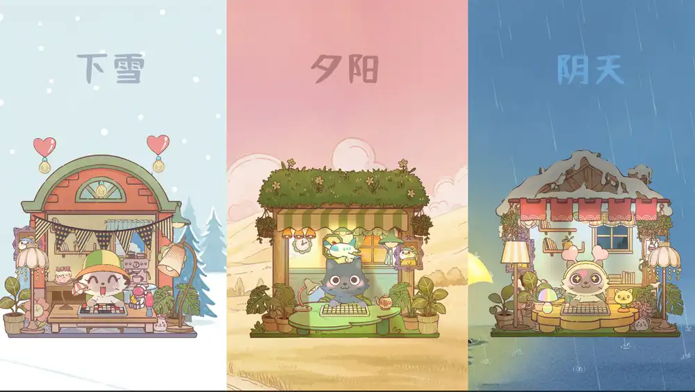 萌宠不摸鱼：Lofi猫（NoSlack Pets: Lo-Fi Paws）|PC官方中文