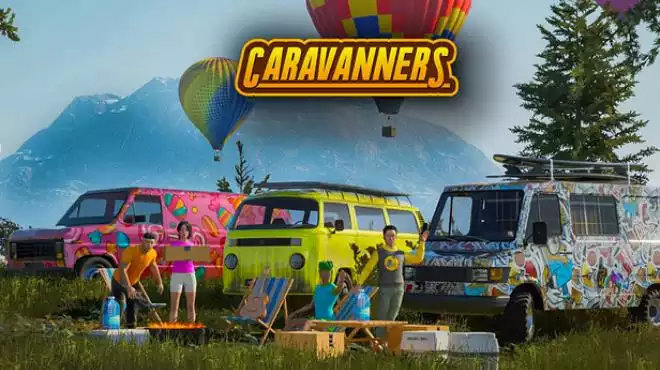 《Caravanners》开放世界露营模拟｜房车人生+自由营地建造 中文可直装 Early Access