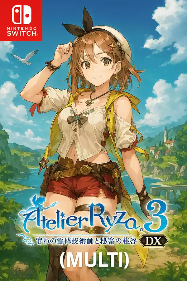 莱莎的炼金工房 3 ～终结之炼金术士与秘密钥匙～DC多语言版 Atelier Ryza 3 Owari no Renkinjutsushi to Himitsu no Kagi DX MULTI Switch XCI中文