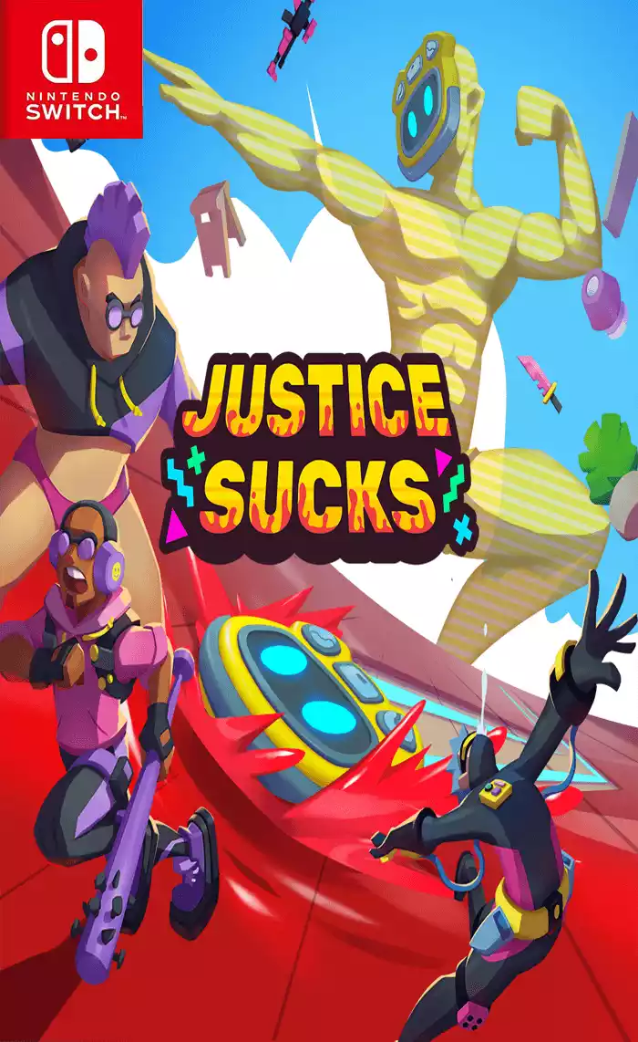 正义的吸尘器 JUSTICE SUCKS+更新1.0.7 Switch NSP中文