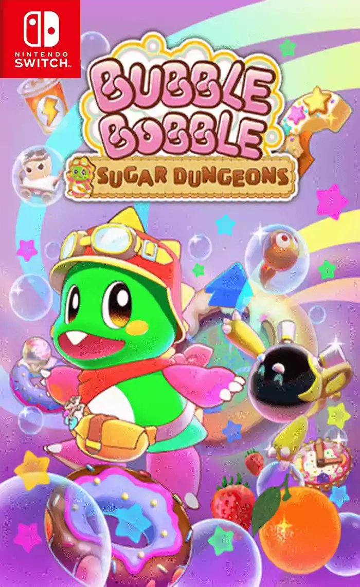 泡泡龙：白糖地下迷宫 BUBBLE BOBBLE SUGAR DUNGEONS+更新1.0.2E Switch NSP中文