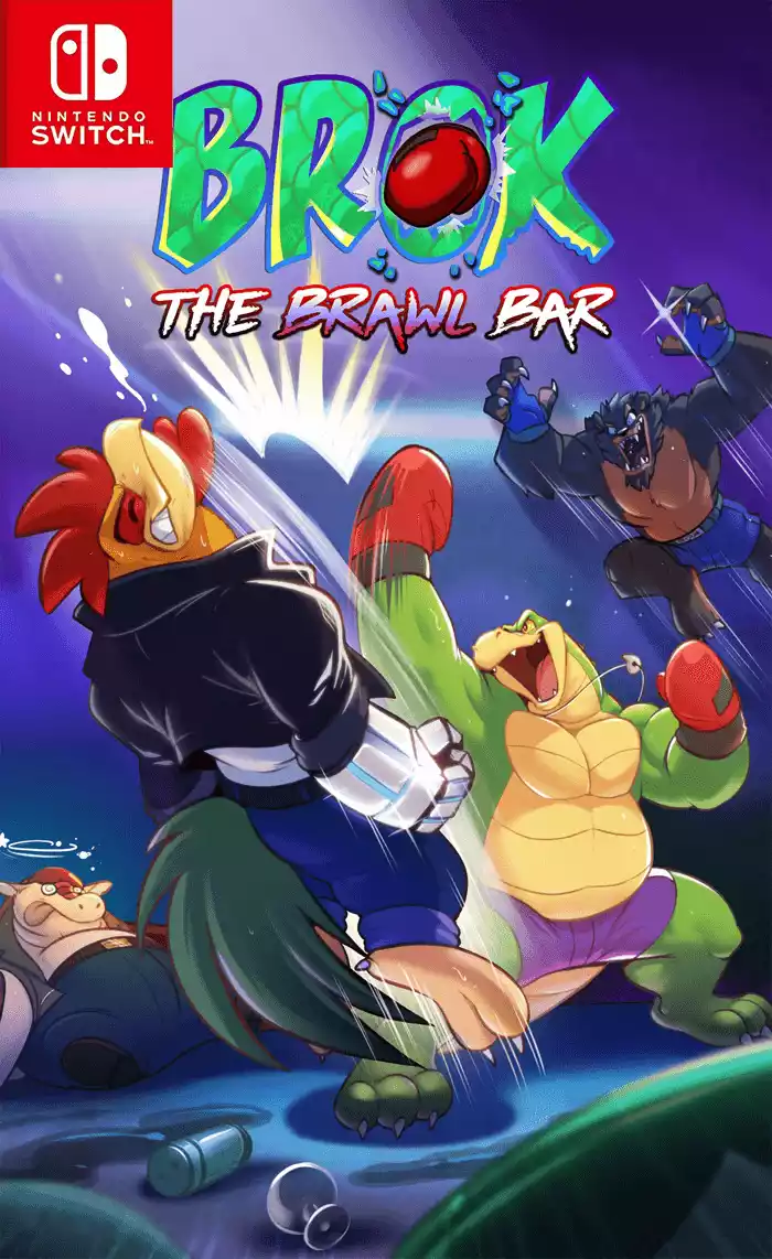鳄鱼侦探布罗格：乱斗吧BROK: The Brawl Bar+更新1.0.1 Switch NSP中文