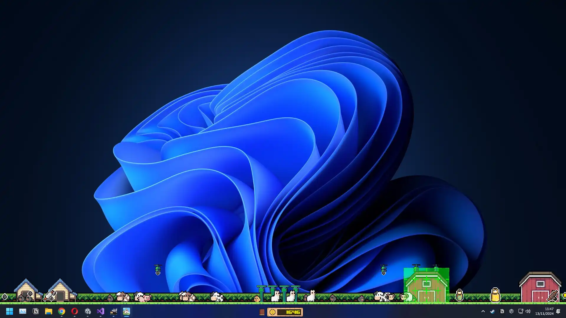 我的任务栏农场 My Taskbar Farm|官方中文|解压即玩