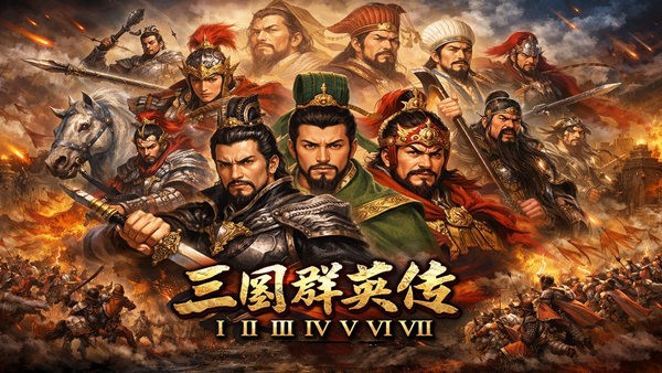 三国群英传1-7最终传奇合集|豪华中文|枭雄逐鹿-谋阵风云|解压即撸|