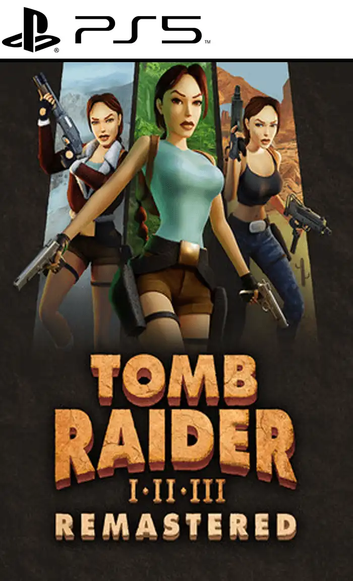 古墓丽影：三部曲 – 重制版Tomb Raider I-III Remastered Starring Lara Croft PS5中文