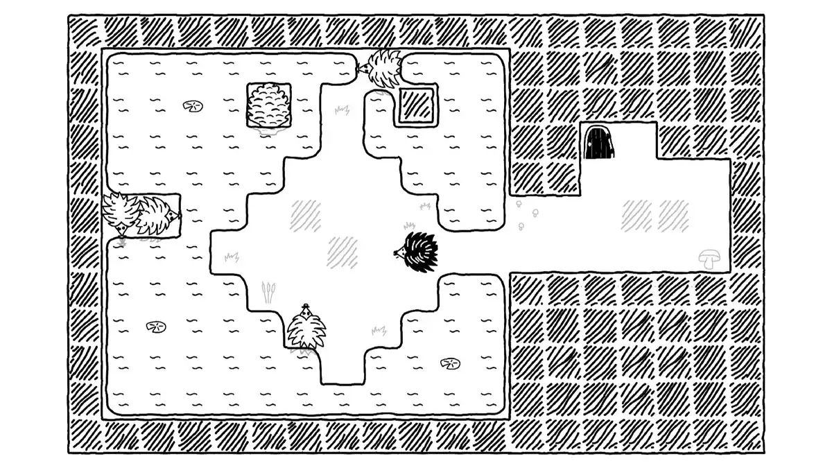 刺球 Prickle 官方中文 刺猬题材网格益智推箱游戏