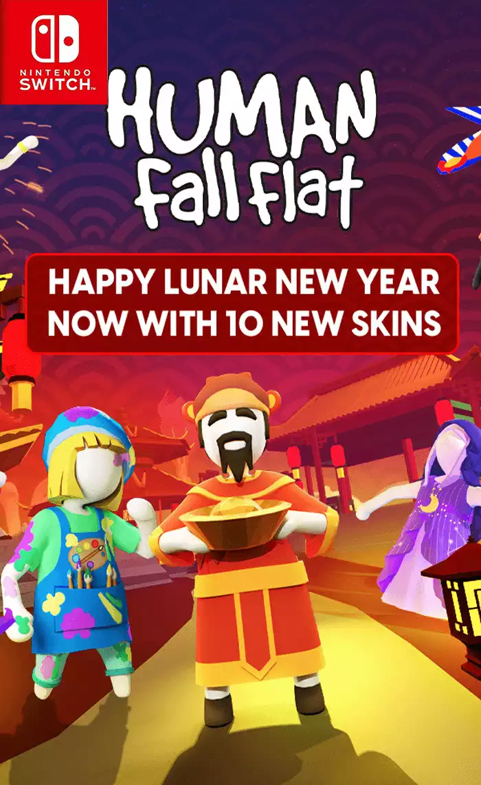 人类：一败涂地/人类：跌落梦境/Human: Fall Flat+更新1.5.9 Switch NSP中文