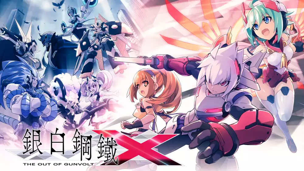 银白钢铁伊克斯/銀白鋼鐵X/Gunvolt Chronicles Luminous Avenger iX+更新1.4.0+DLC Switch NSP中文