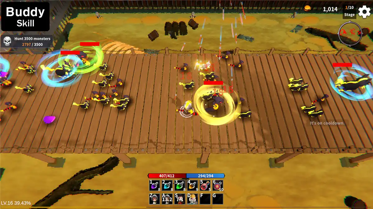 伙伴技能 BuddySkill 官中 肉鸽爽快射击