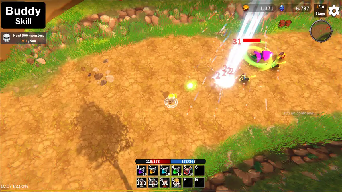 伙伴技能 BuddySkill 官中 肉鸽爽快射击