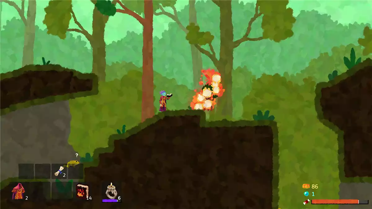 昂维克1+2/Angvik 1+2 水彩风平台动作Rogue