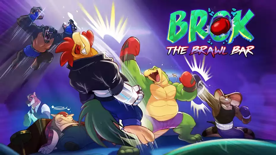 鳄鱼侦探布罗格：乱斗吧 BROK: The Brawl Bar+更新1.0.1 Switch NSP中文