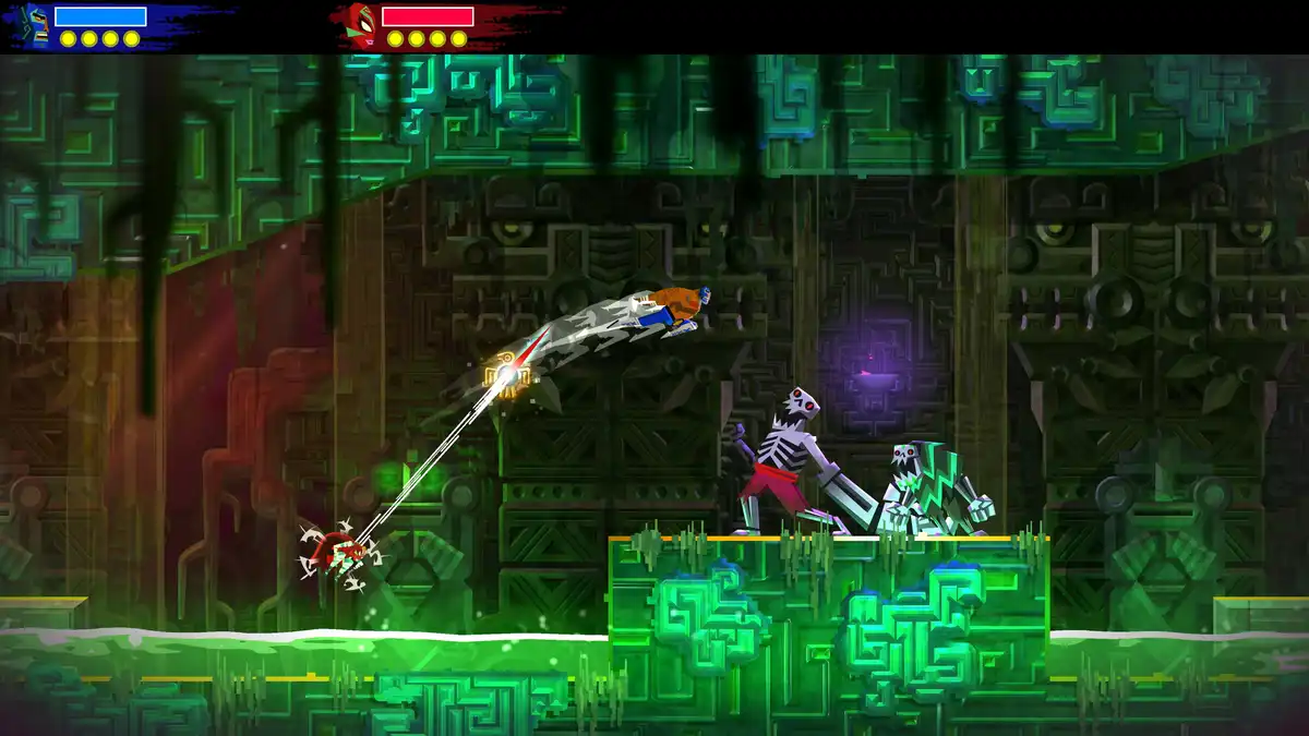 墨西哥英雄大混战2 Guacamelee! 2 中文 | 四人合作爽快冒险,鸡多到炸裂