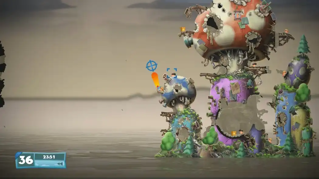 百战天虫:战争武器Worms W.M.D+更新1.1.3 Switch NSP中文