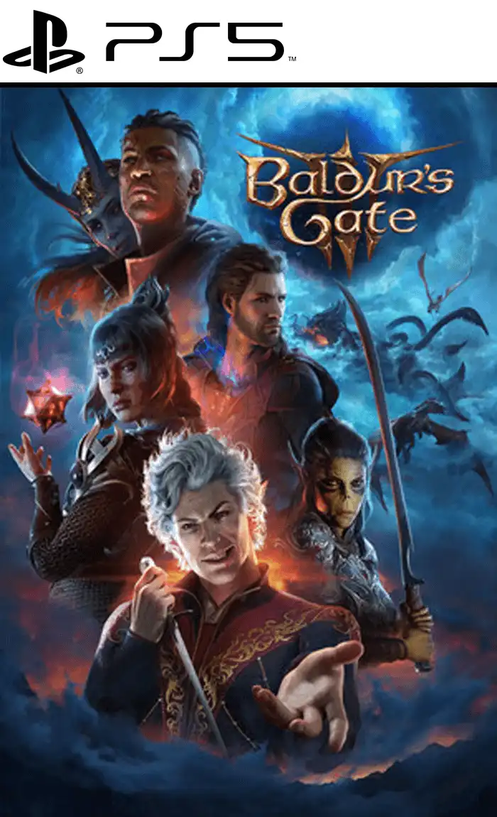 柏德之门3 Baldurs Gate 3 PS5 (简体中文, 英文, 繁体中文, 日文)