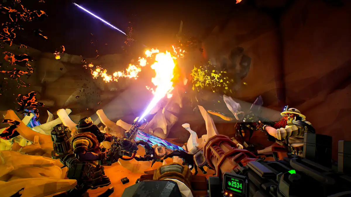 深岩银河Deep Rock Galactic PS5中文
