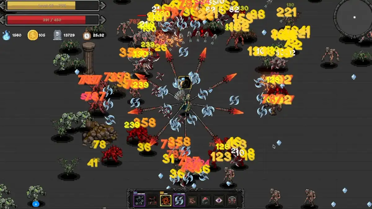 地狱熔炉 Hell Forge 中文 复古肉鸽幸存者游戏