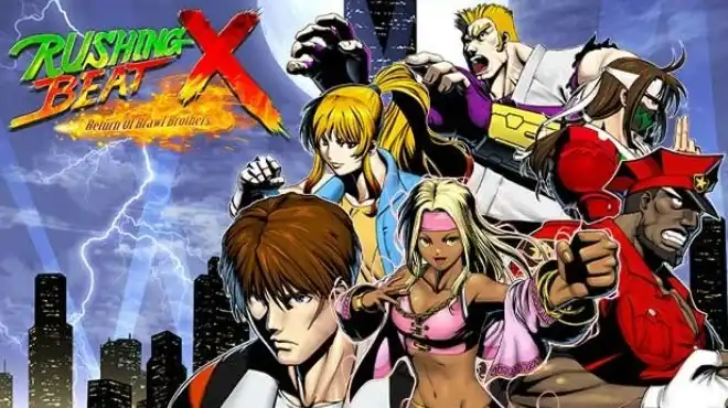 快打刑事 X:乱斗兄弟归来 Rushing Beat X: Return of Brawl Brothers 中文 横版动作格斗重制版