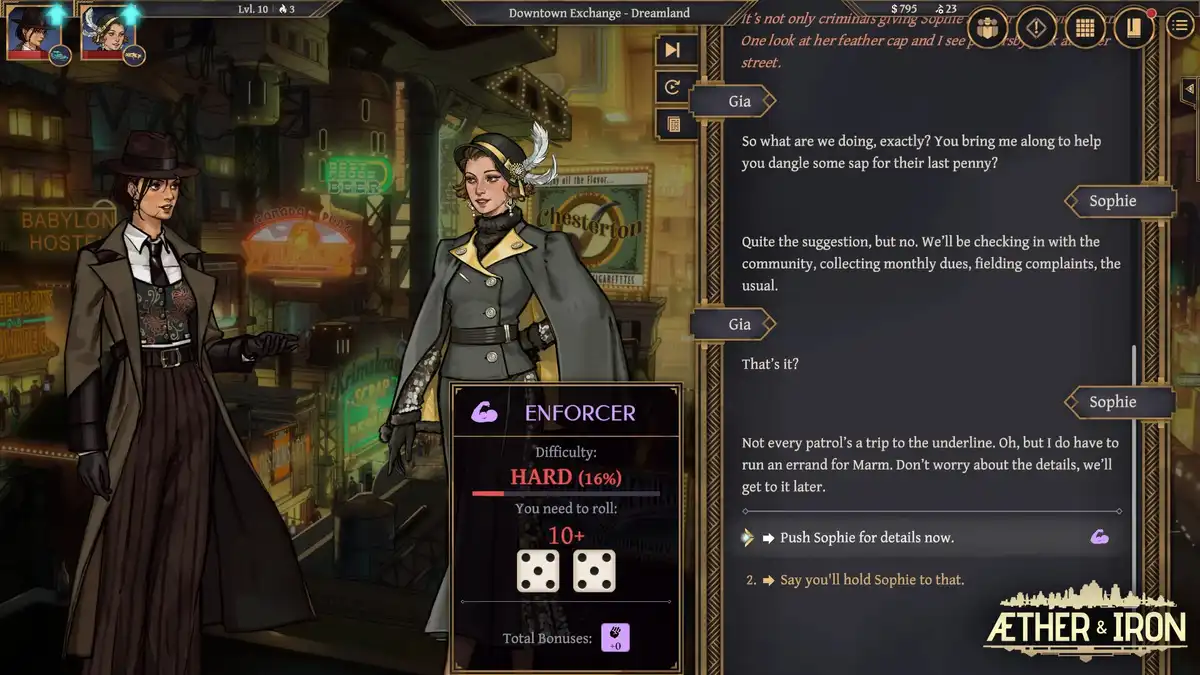 以太与铁 Aether and Iron 中文 一款气质独特的叙事RPG