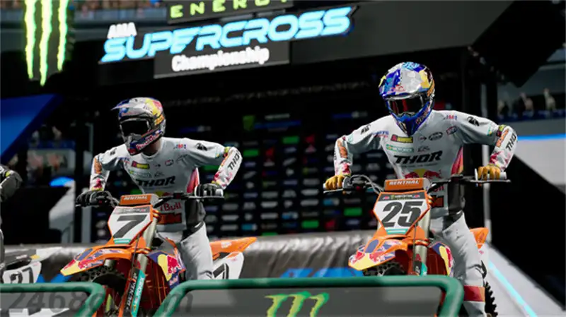 野兽越野摩托车:官方游戏6.Monster Energy Supercross 6: The Official Videogame