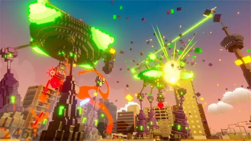 地球再次变四方?! 数码方块地球防卫军2.Earth Defense Force: World Brothers 2