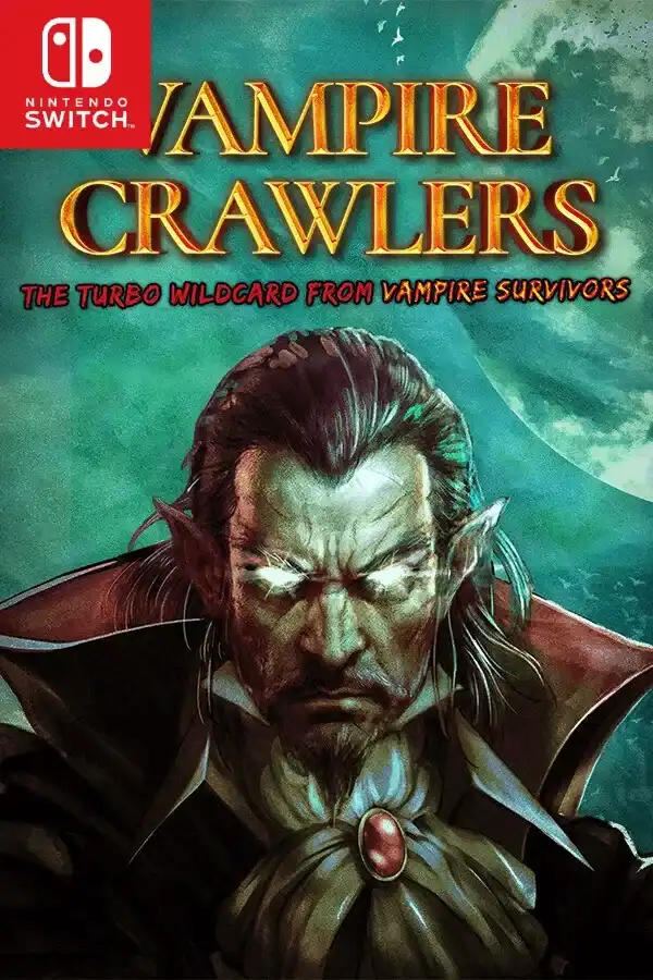 吸血鬼爬行者:屠戮地牢的吸血鬼幸存者Vampire Crawlers: The Turbo Wildcard from Vampire Survivors Switch NSP中文
