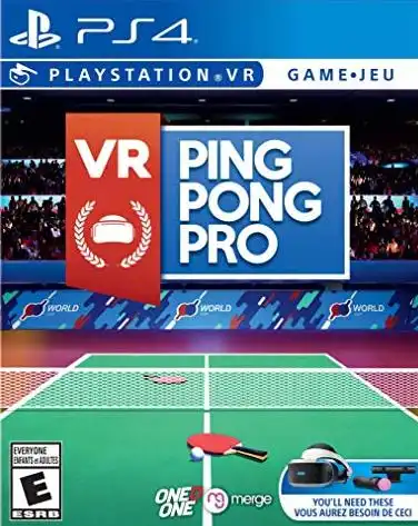 [PS VR]VR 乒乓球 Pro.VR Ping Pong Pro